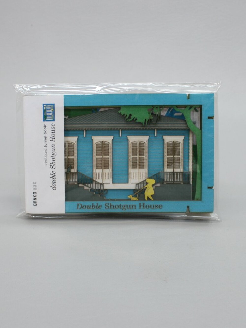 Banko Box Double Shotgun House Cardboard Tunnel Book 3D Diorama - Tatebanko Art